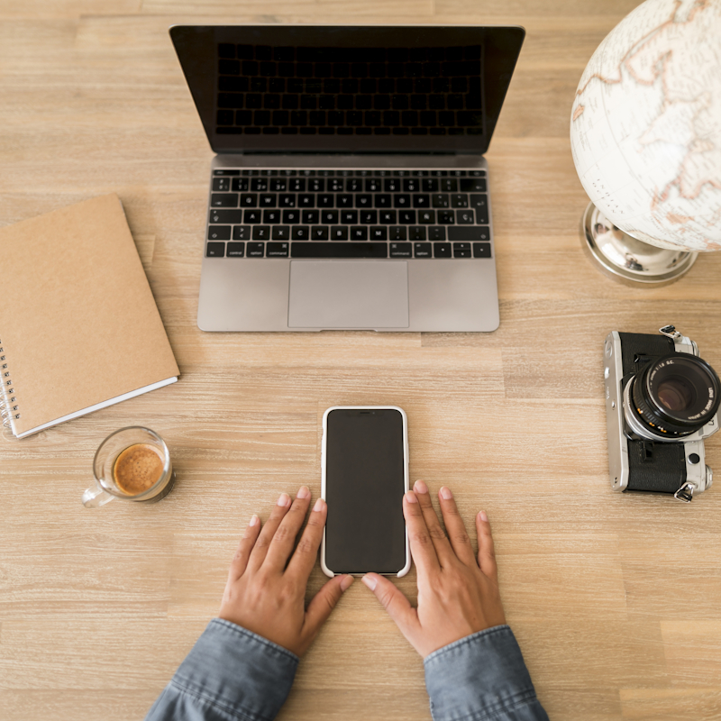 Image représentant un technicien intervenant à distance